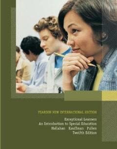 Exceptional Learners: Pearson New International Edition, Verzenden, Gelezen, Hallahan Daniel