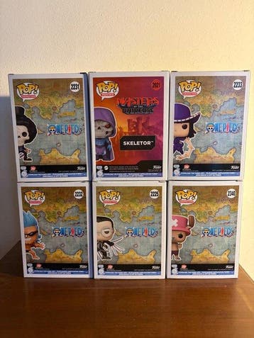 Funko - Funko Pop - One Piece - Mix Funko Pop: 6 pieces