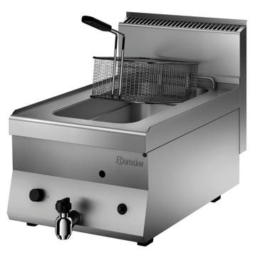 Friteuse | SERIE 650 | Gas | 8L | 120°C/180°C | 7kW | Piëzo, Verzenden
