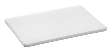 Snijplank | Polyethyleen | Wit | 400x300x20(h)mm Bartscher, Verzenden
