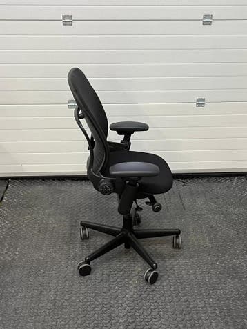Steelcase Leap V1, Huis en Inrichting, Bureaustoelen, Verzenden, Zwart, Zo goed als nieuw, Bureaustoel