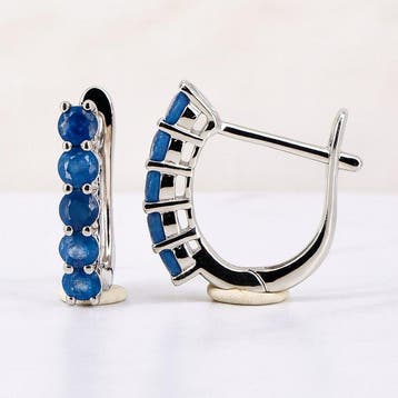 Sans prix de réserve - Boucles doreilles Argent, Plaqué or, Nieuw