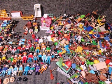 Playmobil - Playmobil Indianer Kinder Western Pferde -