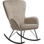 tectake Schommelstoel Swing met stalen glijders en dikke bek, Verzenden, Nieuw