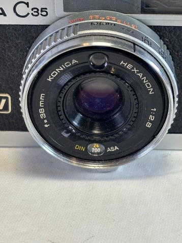 Konica C 35 ( 1968 ) Appareil photo compact argentique, TV, Hi-fi & Vidéo