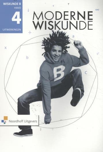 havo 4 wiskunde B / Moderne Wiskunde / Uitwerkingen, Boeken, Verzenden, Zo goed als nieuw