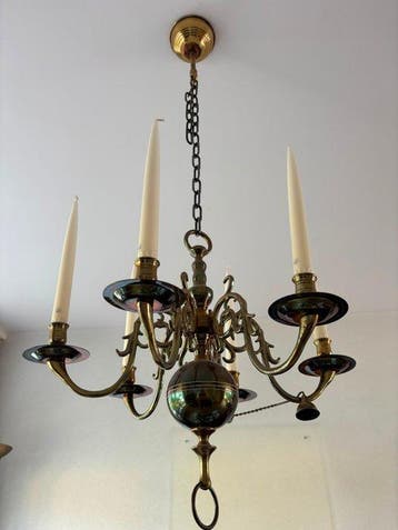 Lustre - Laiton, Métal