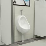 vidaXL Wandurinoir met spoelklep keramiek wit, Doe-het-zelf en Bouw, Verzenden, Nieuw