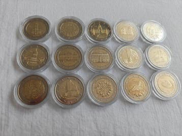 Duitsland. 2 Euro Various Years (25 coins) (Zonder