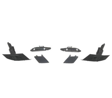 SUPPORTS + CACHES LAVE PHARE PARE CHOCS POUR BMW SÉRIE 4 F32, Verzenden