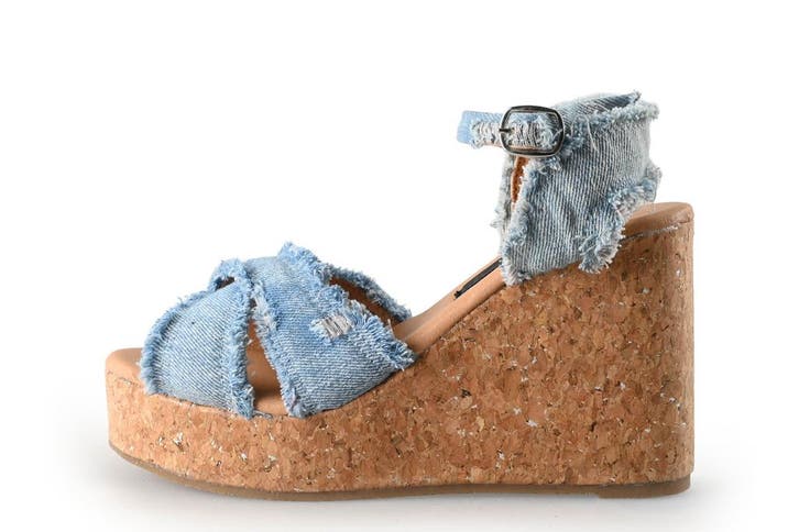 Colors of California Sleehakken in maat 37 Blauw, Kleding | Dames, Schoenen, Blauw, Zo goed als nieuw, Schoenen met hoge hakken