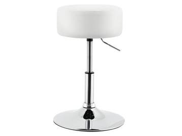 Veiling - Draaibare Kaptafelkruk / Kruk Tonia - Wit - ø 38,, Nieuw