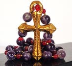 Amethist & Robijn - Ketting – Heilige Drie-eenheid –