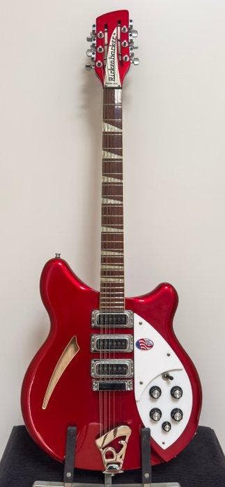 Rickenbacker - 370/12 Ruby - - 12-snarige elektrische gitaar, Nieuw