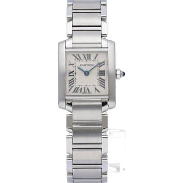 Cartier - Tank Française SM Watch - W51008Q3 - Dames -
