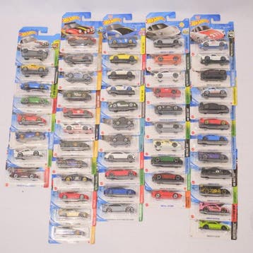 Hot Wheels 1:64 - Modelauto (54) - Coleção de Posche, Hobby en Vrije tijd, Nieuw
