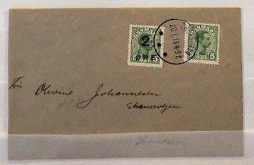 Faeröer 1919/1919 - Faeröer Eilanden 1919 Provisionele, Gestempeld