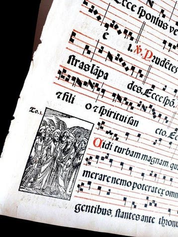 Catholic Church - Antiphonarium Romanum sheet Gregorian