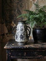 Vase - Grès - Vase chinoiserie grès