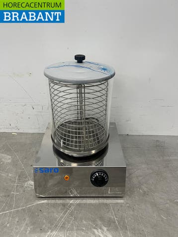 RVS Saro Worstenkoker Hotdogwarmer 230V Horeca, Ophalen of Verzenden, Nieuw in verpakking