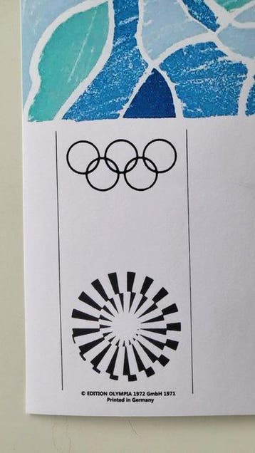 David Hockney (1937) - Olympische Spiele München 1972 -