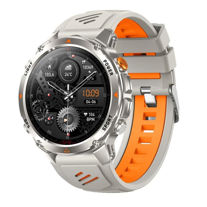 DrPhone ChronaX Titan GPS Smartwatch – Bluetooth Bellen –, Handtassen en Accessoires, Smartwatches, Nieuw, Verzenden