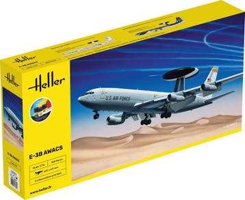 Heller 56308 STARTER KIT E-3B Awacs Bouwpakket Schaal 1:72, Verzenden, Nieuw, Overige merken