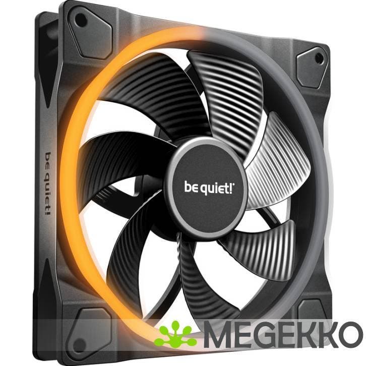 Be quiet! Light Wings 140mm PWM Reverse Black, Computers en Software, Computerkoelers, Nieuw, Verzenden