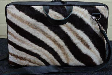 sams - Zebra hide laptoptas - Sac à bandoulière, Nieuw