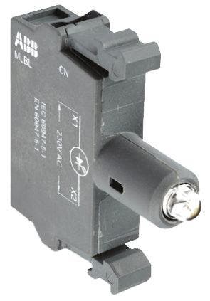 Module De Lampe Signal LED Rouge ABB 24 V CA/CC Montage, Verzenden
