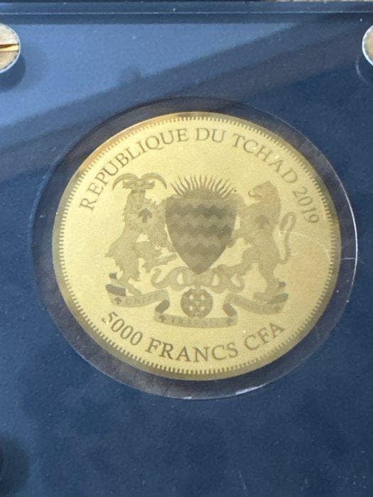 Tsjaad. 5000 Francs 2020 Sovereign - 1/200 oz (Zonder, Postzegels en Munten, Munten | Europa | Niet-Euromunten