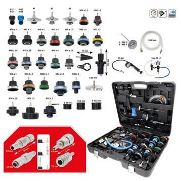 KS Tools Koelsysteem Diagnose Service Vul Set 40-delig, Verzenden