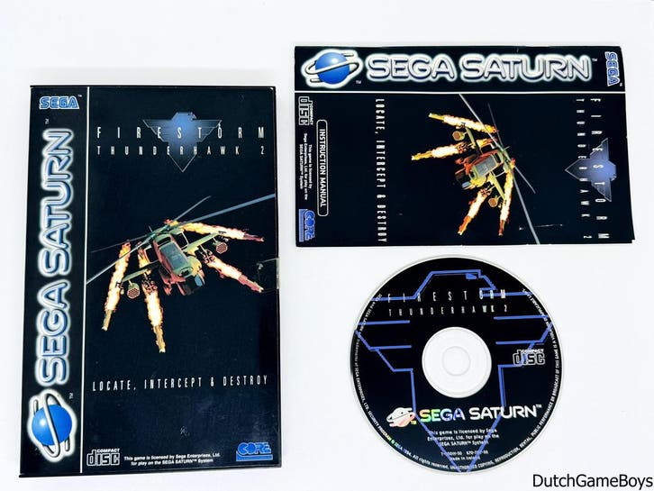 Sega Saturn - Firestorm - Thunderhawk 2, Games en Spelcomputers, Games | Overige, Gebruikt, Verzenden