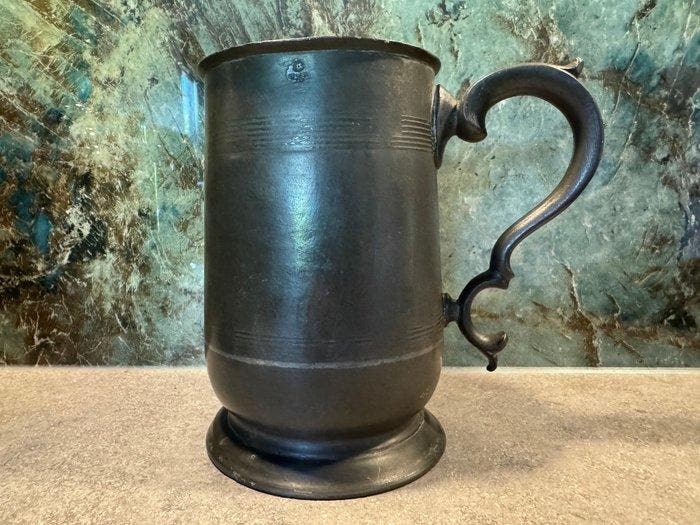Yates & Birch - Beker - Tin - Tankard of Pint, Antiek en Kunst, Curiosa en Brocante