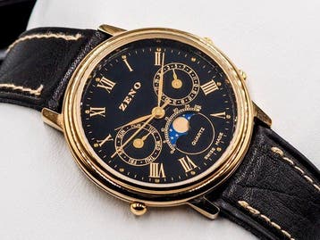 Zeno-Watch Basel - Zonder minimumprijs - Vintage * Triple, Nieuw
