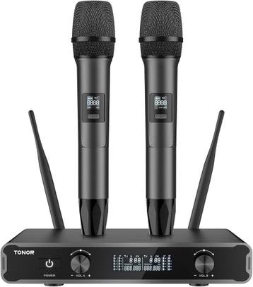 Tonor Dynamische Microfoon Duo | Retour deal | Sla je slag, Musique & Instruments, Verzenden, Zangmicrofoon