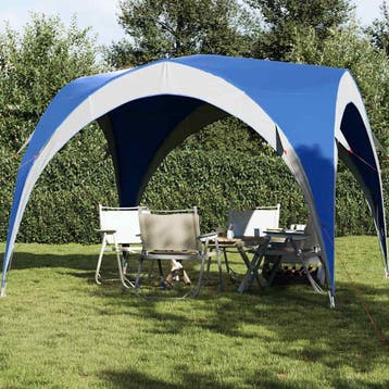 vidaXL Partytent waterdicht blauw, Verzenden