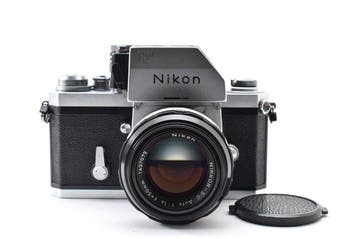 Nikon F Photomic Body Silver + Nikkor-S.C Auto 1.4/50mm, Nieuw