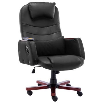 Massagestoel Zwart | 41% Korting | Retour Deal, Verzenden, Bureaustoel