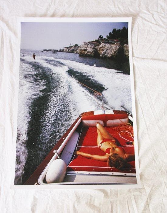 Slim Aarons (1916–2006) - Leisure In Antibes, Antiek en Kunst, Kunst | Designobjecten