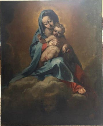 Alessandro Vitali (1580-1630) - Madonna con bambino