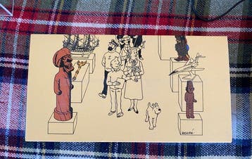 Tintin - 13 Tintin imaginaire museumdoos met 13 figuren -, Nieuw