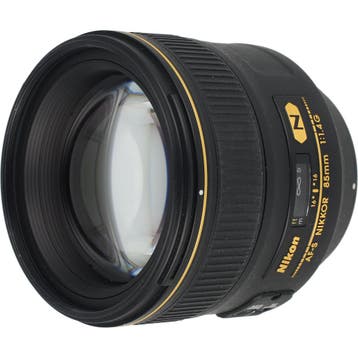 Nikon AF-S 85mm F/1.4G | Occasion, Ophalen of Verzenden
