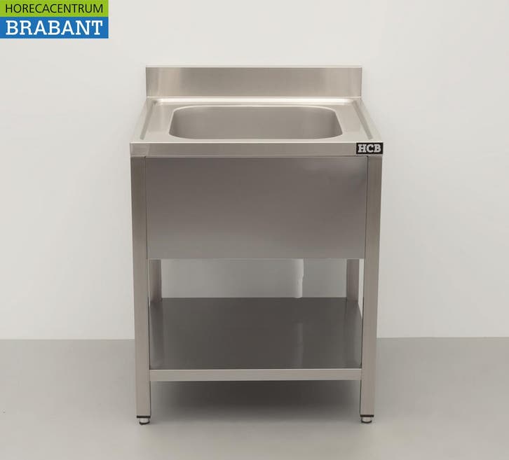 RVS  Spoeltafel Spoelbak Premium-line 70 x 70 cm Gelast, Zakelijke goederen, Horeca | Meubilair en Inrichting, Ophalen of Verzenden