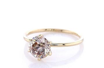 Zonder minimumprijs - Ring - 14 karaat Geel goud - 1.50ct.