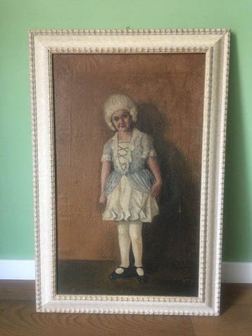 K. Knotley (XX) - La bambina in azzurro da Amedeo Modigliani