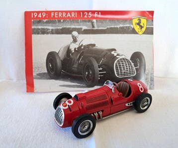 1:43 - Voiture de course miniature (3) - FERRARI 125 1949 -, Nieuw