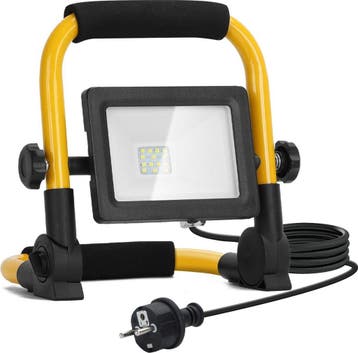 Bouwlamp LED - Werklamp - IP44 - 10W - Aigostar, Doe-het-zelf en Bouw, Verzenden, Nieuw