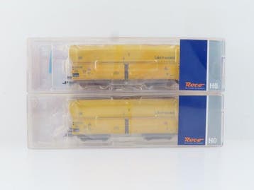 Roco H0 - 56337 - Modeltrein goederenwagonset (2) - 2x, Nieuw