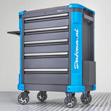 Datona Verrijdbare gereedschapswagen L - Premium serie -, Doe-het-zelf en Bouw, Gereedschapskisten, Ophalen of Verzenden, Nieuw